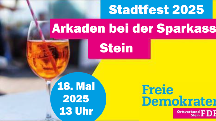 Stadtfest Stein 2025